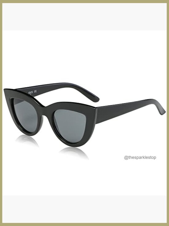 Retro Small Cat Eye Sunglasses UV400 Protection Polycarbonate Lenses